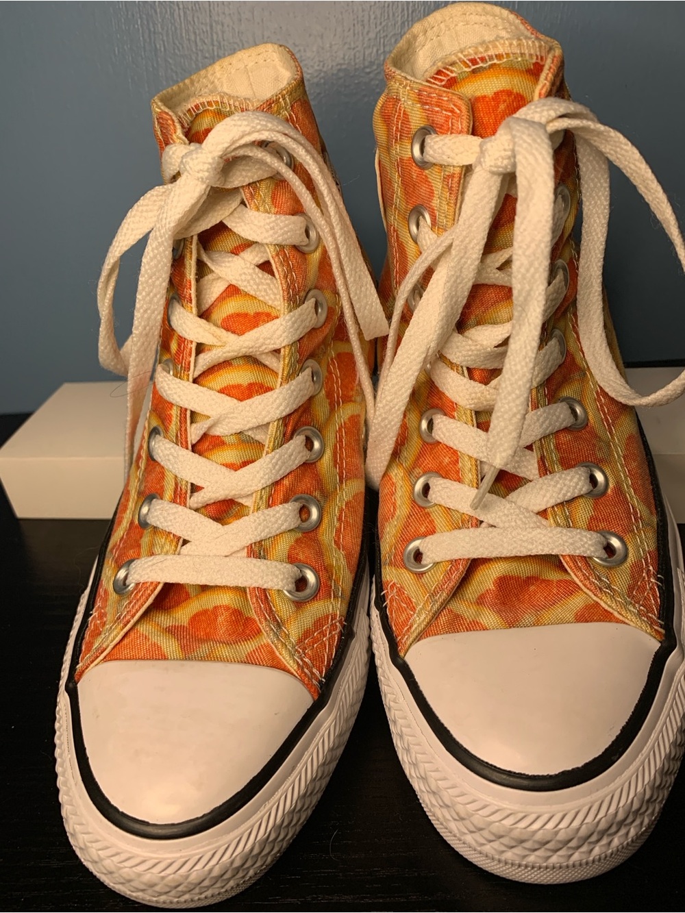 Converse Women's Orange Slices High-Top Sneakers